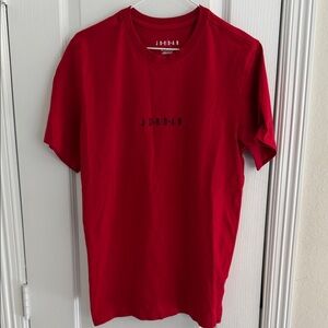Jordan Bold Red Short Sleeve Tee